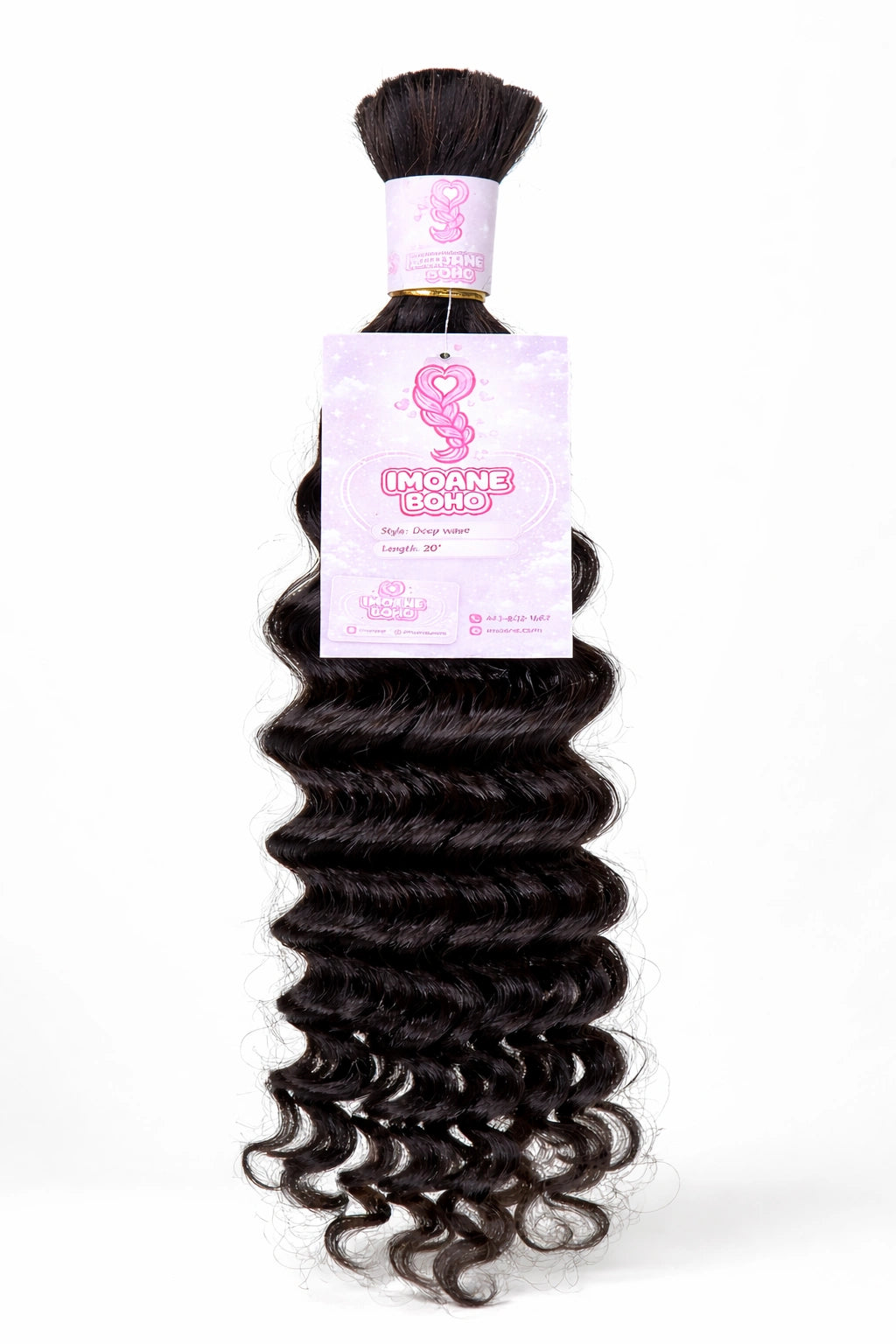 Imoane Boho Deep Wave Human Hair Extensions